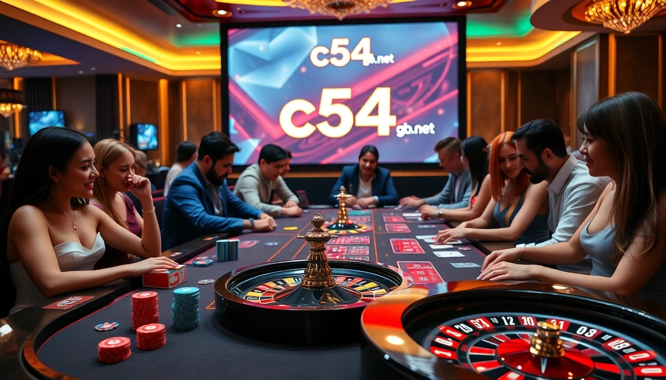 Experience the excitement of c54.gb.net with vibrant casino games and a thrilling atmosphere.