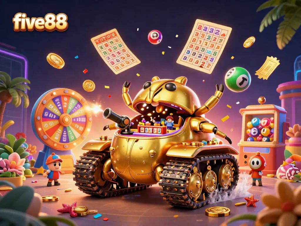 Win big at five88 with vibrant games and colorful action in a dynamic casino scene.