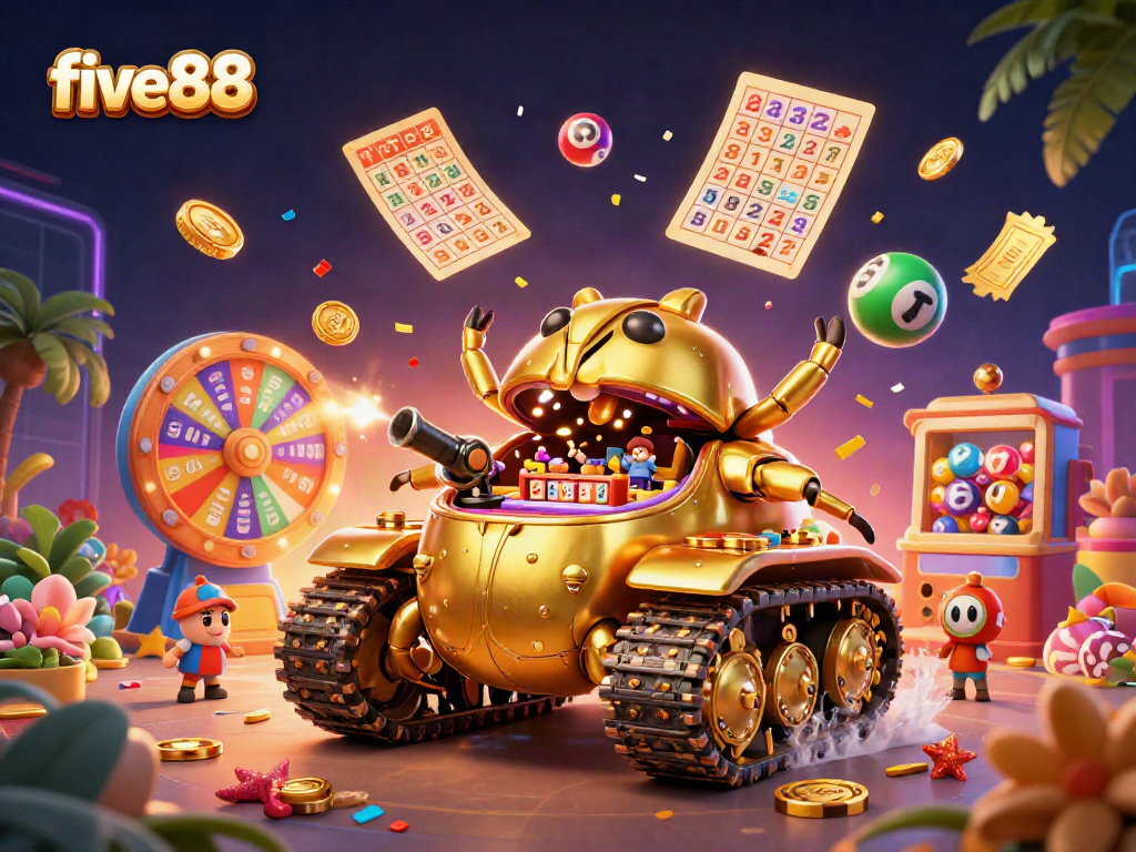 Win big at five88 with vibrant games and colorful action in a dynamic casino scene.