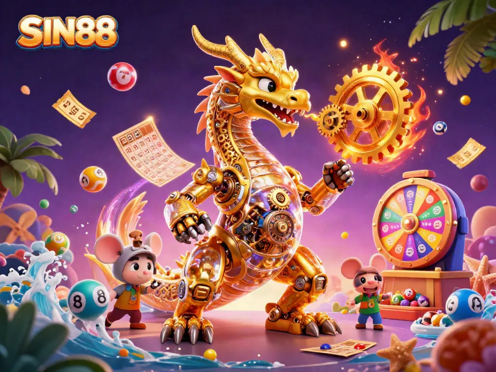 SIN88 offers thrilling gambling experiences with vibrant lottery themes and dynamic elements.