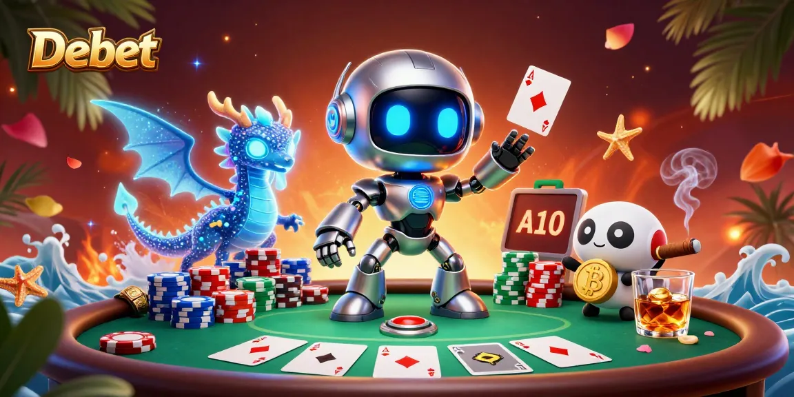 Experience the thrill of poker and gaming at Debet's vibrant casino atmosphere.