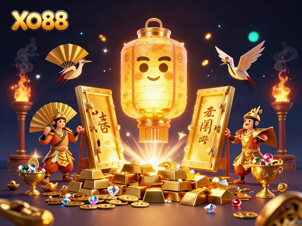 Experience thrilling gaming moments at XO88 with a vibrant night market casino atmosphere.