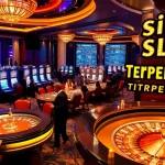 Situs Slot Terpercaya enhancing the thrill of jackpot opportunities on a vibrant casino gaming floor.