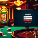 Join the excitement of online gambling with the doaslot login interface and casino elements.