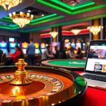 Experience the excitement of online gambling with luck8 com đăng nhập featured on a luxurious casino environment.