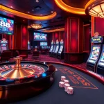 Experience excitement with the ev88 link in a luxurious online casino scene.