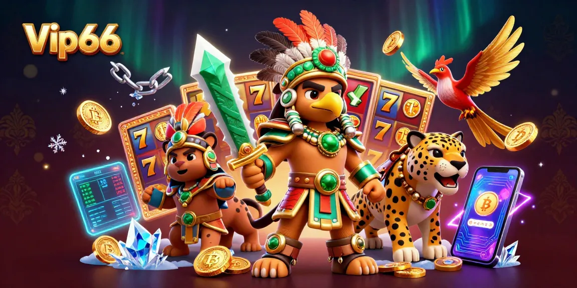 Experience exciting jackpots and thrilling gameplay at Vip66 with vibrant game elements and dynamic characters.