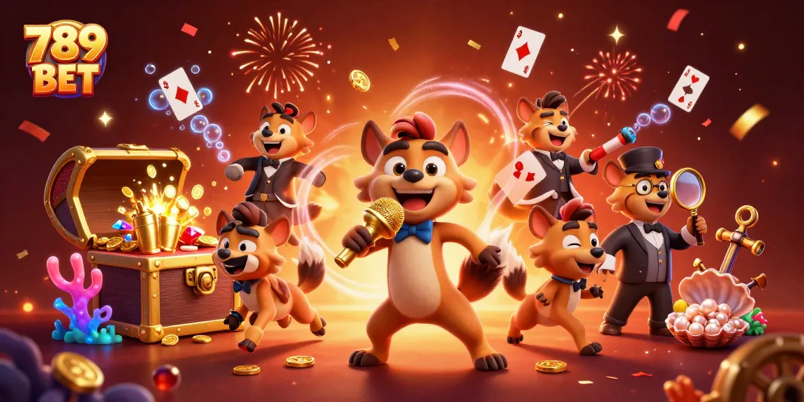 Join 789 BET for exciting casino action with vibrant 3D characters creating moments of fun.
